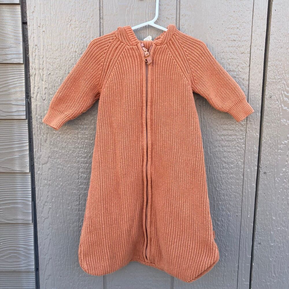 Goumi 100% organic Cotton Knit Baby infant Wearable Blanket size M 18-21 lb